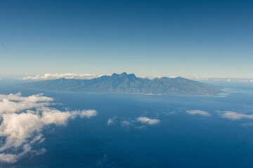 Tropical Islands of French Polynesia. Capital City Papeete on Tahiti