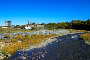 Turner Valley Gas Plant National Historic Site Alberta Canada