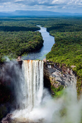 Jungle Region of Kaieteur Falls Kaieteur National Park Guyana