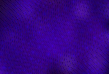 Dark Purple vector Abstract illustration with colored bubbles in nature style.