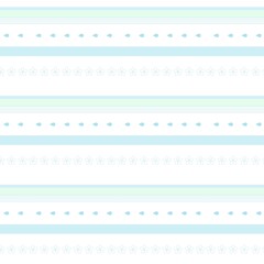 背景素材　桜ボーダー　ライトブルー