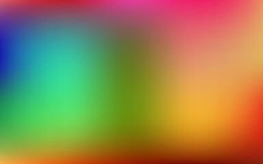 Obraz premium Light multicolor vector abstract blur background.