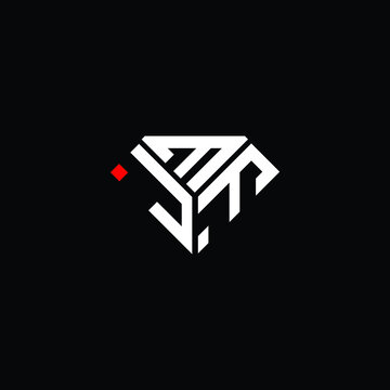 JMF letter logo creative design. JMF unique design