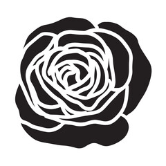 Rose vector icon