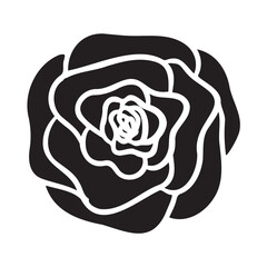 Rose vector icon