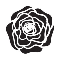 Rose vector icon
