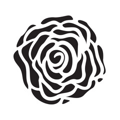 Rose vector icon