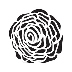 Rose vector icon