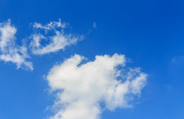 blue sky with clouds