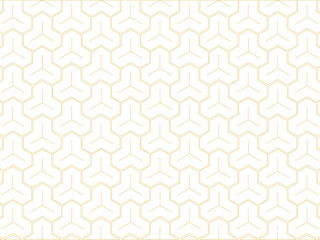 毘沙門亀甲　シームレスな和柄の背景のベクターイラスト