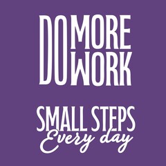 Quotes lettering vector template motivation font