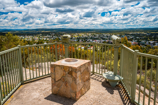 View form Mount Marlay lookout in Stanthorpe, Queensland, Australia