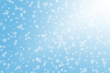 Obraz premium snow winter background