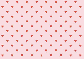 背景素材　ハート　バレンタイン　ホワイトデー　赤　ピンク