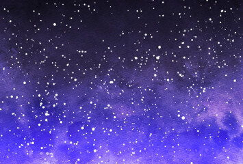 背景素材_水彩テクスチャ_青