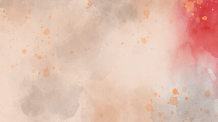 Abstract pink watercolor on paper. The color splashing in the paper. It is a hand drawn. Texture of a metal wall with cracks and scratches which can be used as a background