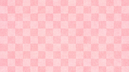 Pink background material with oriental traditional pattern