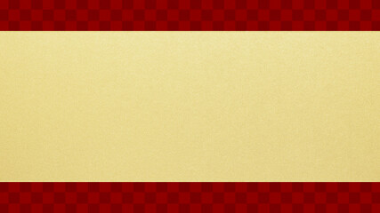 Oriental background material using gold leaf