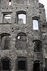 Fototapeta na wymiar romantic castle ruins in Central Europe
