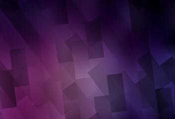 Dark Pink vector background in polygonal style.