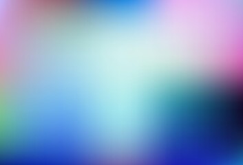 Light pink, blue vector abstract blur layout.