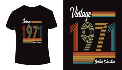 Fototapeta premium Vintage T-shirt Design, Vector Illustration