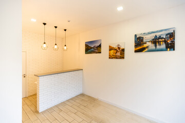 photo paintings photo canvases hang on the wall