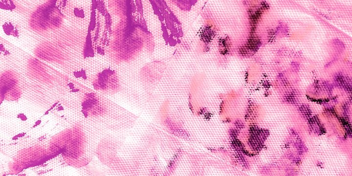 Animal Water Color. Coral Splatter Leopard