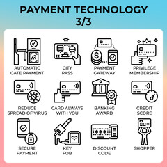 Payment Technology Icons