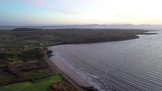 Flying from Inver to Mountcharles in County Donegal - Ireland.
