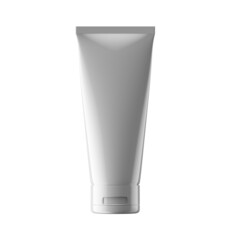 100ml cosmetic tube beauty white isolated