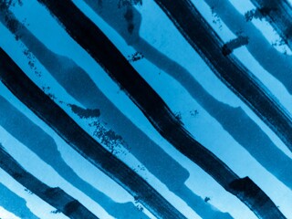 Chalk Stripe Pattern. Bright Ink Print Texture.