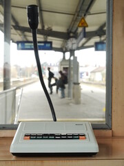 Sprechanlage auf Lindau Bahnhof