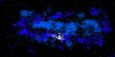 Space Nebula Backgrounds in different Colours