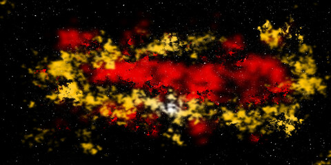 Space Nebula Backgrounds in different Colours