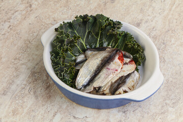 Anchovy - small fish appetizer snack