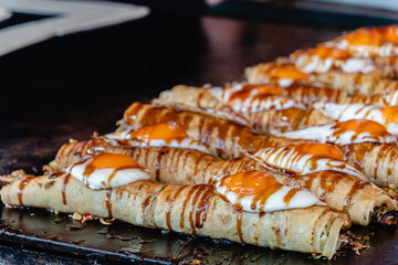 お好み焼き　屋台