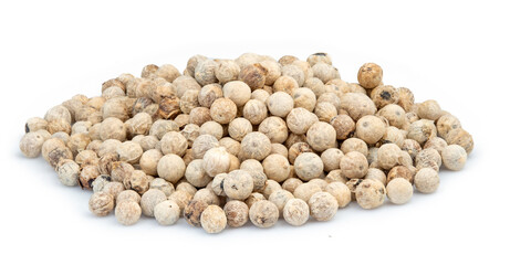 peppercorn isolated on white background