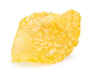 corn flakes isolated on white background