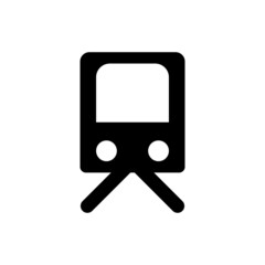 Train transport travel icon