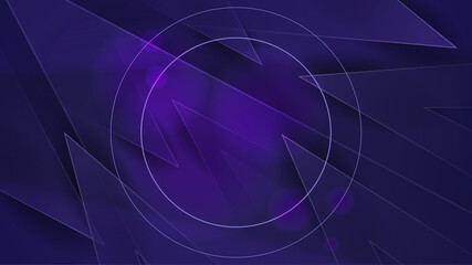 Geometric Memphis Purple black abstract design background