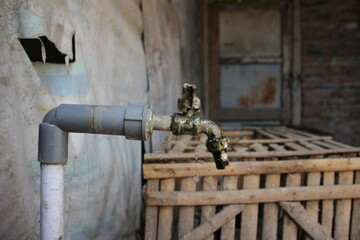 old water faucet