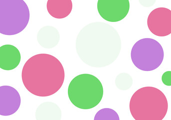 背景素材　大きな水玉　アースカラー