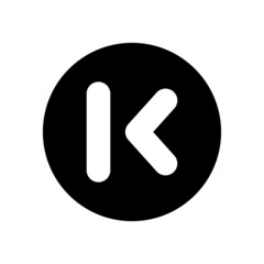 reverse  vector Solid Icon Design Symbol on White background EPS 10 File