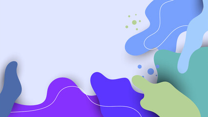 Fototapeta na wymiar Bloob blue purple abstract design background