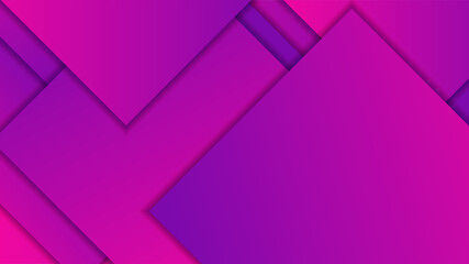 Papercut Gradient style purple Colorful abstract design background