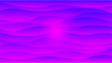 gradient wave line purple Colorful abstract design background
