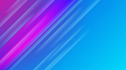 Modern gradient blue purple Colorful abstract design background