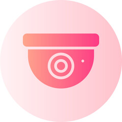 Cctv gradient icon