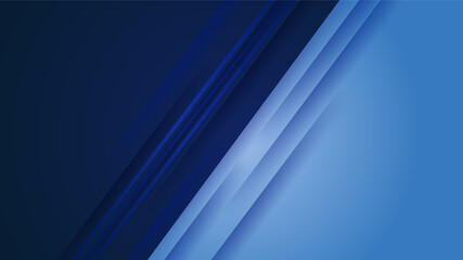 Obraz premium Gradient Stripes blue Colorful abstract design background